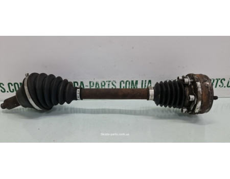 Піввісь ліва передня Skoda Fabia New 2008-2010р 1.4 бензин VAG (6Q0407271AR)
