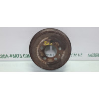 Барабан гальмівний задній Skoda Fabia II New 6Q0609617 VAG (6Q0609617A)