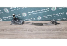 Троси куліса перемикання передач селектора Skoda Fabia New 1.4 бензин VAG (6Q0711266AC)