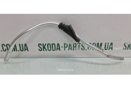 Направляюча тросу ручного гальма права Skoda Fabia 6Q0711952B вживана VAG (6Q0711952B)