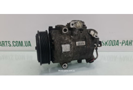 Компресор кондиціонера Skoda Fabia II New 2008-2014р 1.2 бензин VAG (6Q0820808F)