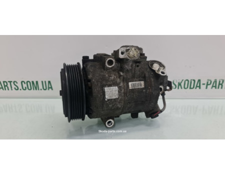 Компресор кондиціонера Skoda Fabia II New 2008-2014р 1.2 бензин VAG (6Q0820808F)