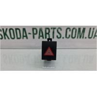 Кнопка аварійки Volkswagen Polo 9N 6Q0953235A вживана VAG (6Q0953235A)