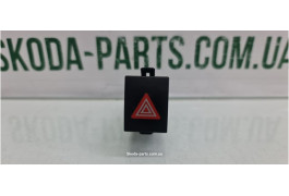 Кнопка аварійки Volkswagen Polo 9N 6Q0953235A вживана VAG (6Q0953235A)