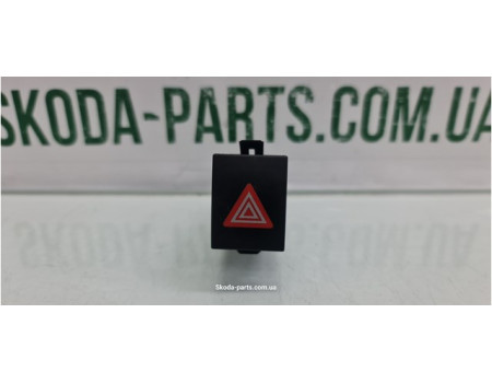 Кнопка аварійки Volkswagen Polo 9N 6Q0953235A вживана VAG (6Q0953235A)