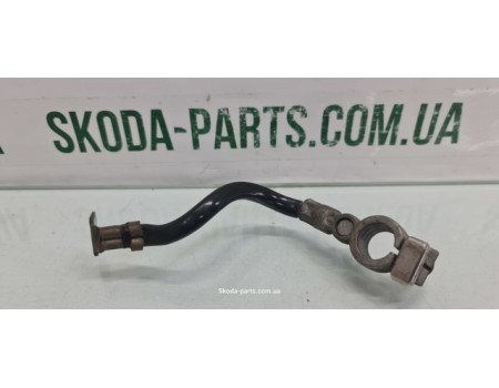 Клема мінусова Skoda Fabia 6Q0971235G вживана VAG (6Q0971235G)