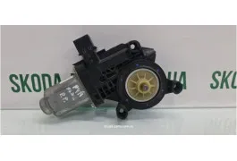 Двигун склопідіймача передній правий Skoda Fabia  II New 6Q2959801F VAG (6Q2959801F)