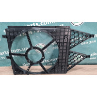 Дифузор кожух радіатора охолодження Skoda Roomster вживаний 6R0121207QR VAG (6R0121207QR)