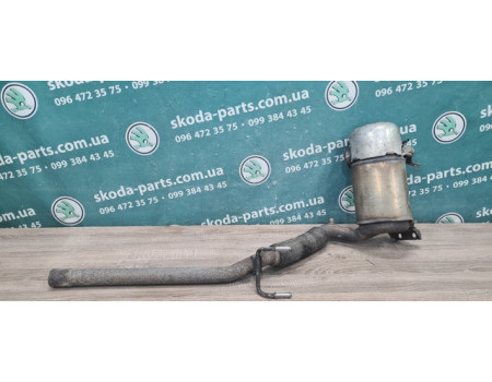 Каталізатор, сажовий фільтр Skoda Fabia 1.2 TDI 6R0131723G вживаний VAG (6R0131723G)