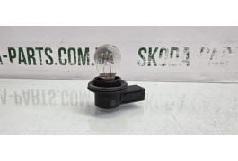 Цоколь Патрон денного ходового Skoda Fabia New 6R0953123A VAG (6R0953123A)