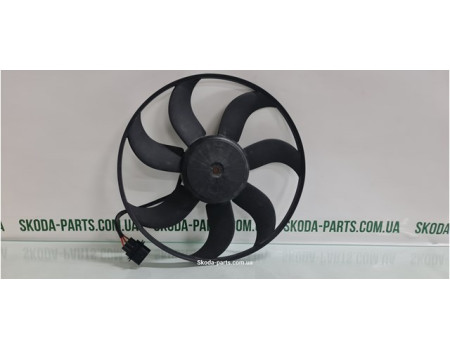 Вентилятор радіатора системи охолодження двигуна 1.2tsi Skoda Fabia New 6R0959455C VAG (6R0959455C)