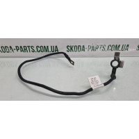 Кабель клема акумулятора Skoda Fabia II New вживаний 6R0971228AC VAG (6R0971228AC)