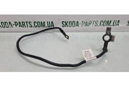 Кабель клема акумулятора Skoda Fabia II New вживаний 6R0971228AC VAG (6R0971228AC)