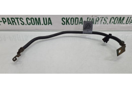 Провід маси мотор кузов Skoda Fabia New 1.2TDI вживаний 6R0971537D VAG (6R0971537D)