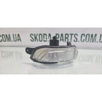 Покажчик повороту дзеркала лівий Skoda Fabia 3 VAG (6V0949101)