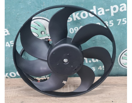 Електровентилятор охолодження в зборі (двигун + крильчатка) Volkswagen Golf 4 VIKA (6X0959455F)