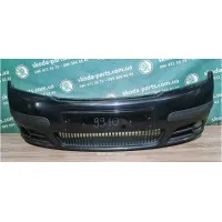 Бампер передній чорний код фарби 9910 Skoda Fabia 6Y0807221EA VAG (6Y0807221EA)