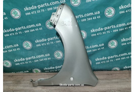 Крило переднє ліве код фарби 9201 Skoda Fabia 6Y0821101A VAG (6Y0821101A)