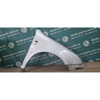 Крило переднє праве сіре 9102  Skoda Fabia 6Y0821112E вживане VAG (6Y0821112E)