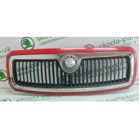 Решітка радіатора рестайл Skoda Fabia 6Y0853668BB VAG (6Y0853668BB) Решітка радіатора рестайл Skoda Fabia 6Y0853668BB VAG (6Y0853668BB)