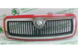 Решітка радіатора рестайл Skoda Fabia 6Y0853668BB VAG (6Y0853668BB)