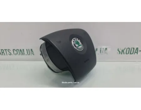 Подушка безпеки в кермо Skoda Fabia рестайл 2005-2007р VAG (6Y0880201J)