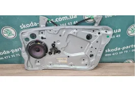 Склопідіймач передній правий механічний Skoda Fabai 2000-2007р VAG (6Y1837752E)