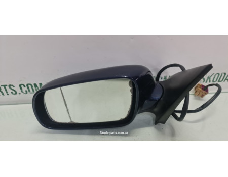 Дзеркало ліве електричне дорестайл Skoda Fabia 6Y1857501BE3 VAG (6Y1857501BE3)