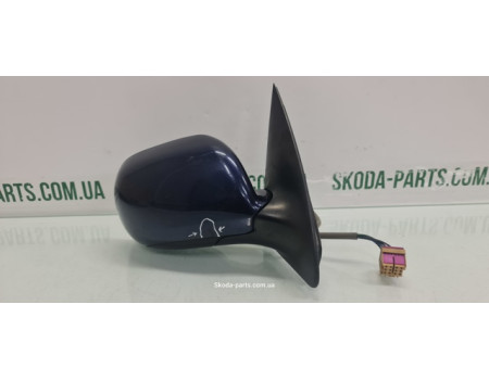 Дзеркало праве електричне дорестайл Skoda Fabia 6Y1857502R5 вживане VAG (6Y1857502R5)