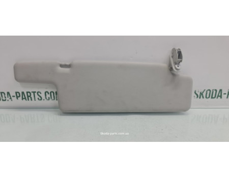 Сонцезахесний козирьок водія лівий Skoda Fabia VAG (6Y1857551)