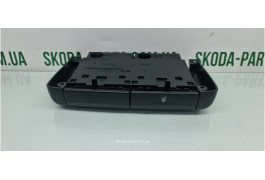 Підстаканник під центральну Консоль Skoda Fabia 2000-2007р 6Y1858569A VAG (6Y1858569A)