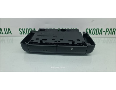 Підстаканник під центральну Консоль Skoda Fabia 2000-2007р 6Y1858569A VAG (6Y1858569A)