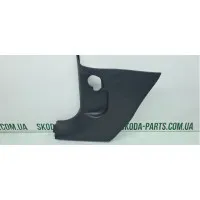 Накладка порога ліва Skoda Fabia 6Y1864605 VAG (6Y1864605)