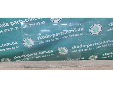 Скло дверей заднє ліве хетчбек Skoda Fabia 6Y6845205 VAG (6Y6845205)