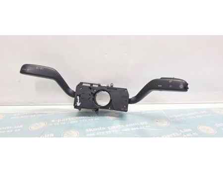 Перемикач світла та двірників гитара Skoda Fabia II NEW до рестайл VAG (7H0953503CS)