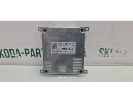 Блок управління світлом фар Skoda Octavia A7 7P5941591AD VAG (7P5941591AD)