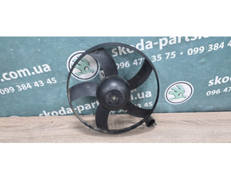 Вентилятор охолодження радіатора Skoda Fabia бензин без кондиціонера VAG (866939A)