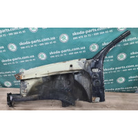 Панель бризковика лонжерон моторного відсіку, ліва Volkswagen Bora 8L0809101D вживана VAG (8L0809101D)