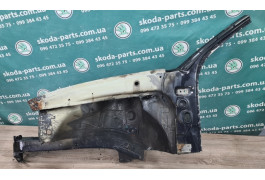 Панель бризковика лонжерон моторного відсіку, ліва Volkswagen Bora 8L0809101D вживана VAG (8L0809101D)