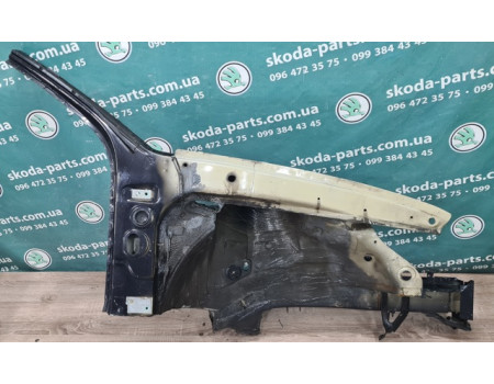 Панель бризковика лонжерон моторного відсіку, права Volkswagen Bora 8L0809102C вживана VAG (8L0809102C)