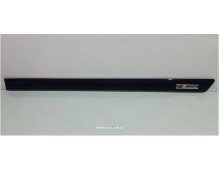 Накладка задньої лівої дверки Audi A3 8P4853963A VAG (8P4853963A)