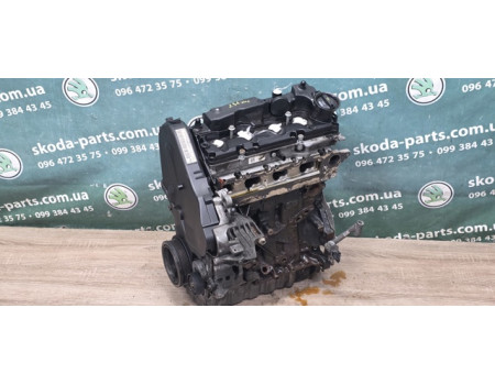 Двигун автомобільний вживаний без навісного і кпп Skoda Octavia A7 1.6Tdi пробіг 231тис VAG (CLHB)